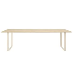 Muuto Table 70/70, 255 x 108 cm, Chêne Massif - Sable