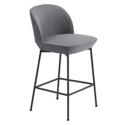 Muuto Tabouret De Comptoir Oslo, 65 cm, Still 161 - Noir Anthracite