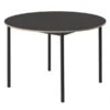 Muuto Table Ronde Base 110 cm, Linoléum Avec Bords En Contreplaqué, No -Muuto 1024 Muuto iso