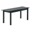 Muuto Banc Linear Steel 110 cm, Noir -Muuto 1043Muuto iso19 TH
