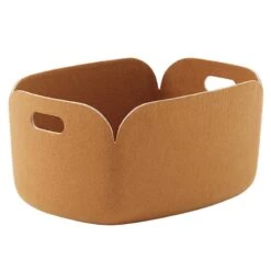 Muuto Panier De Rangement Restore, Orange Brûlé