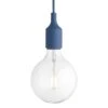 Muuto Suspension E27 LED, Bleu Pâle