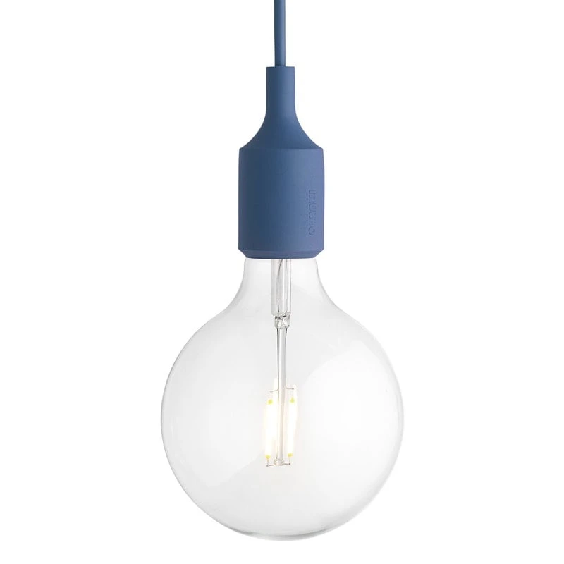 Muuto Suspension E27 LED, Bleu Pâle 3 Muuto Suspension E27 LED, Bleu Pâle
