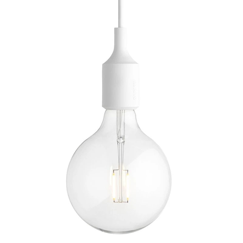 Muuto Suspension E27 LED, Blanc 3 Muuto Suspension E27 LED, Blanc