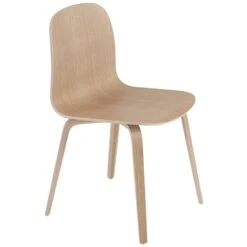 Muuto Chaise Visu, Piètement Bois, Chêne