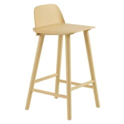Muuto Tabouret De Comptoir Nerd, 65 cm, Jaune Sable