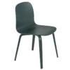 Muuto Chaise Visu, Piètement Bois, Vert Foncé 2 Muuto Chaise Visu, Piètement Bois, Vert Foncé -Muuto 1288Muuto 20 TH