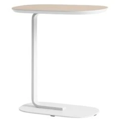 Muuto Table D’appoint Relate, Chêne - blanc Cassé