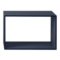 Muuto Grand Module D'étagère Stacked 2.0, Bleu Minuit