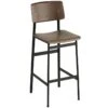 Muuto Tabouret De Bar Loft 75 cm, Noir - Teinté Marron Foncé -Muuto 21 Muuto Rime 20 TH