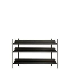 Muuto Étagère Compile, Configuration 2, Noir