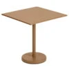 Muuto Table Linear Steel Café 70 X 70 cm, Burnt Orange -Muuto 411Muuto AK