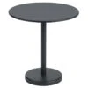 Muuto Table Ronde Linear Steel Café, 70 cm, Noir -Muuto 412Muuto AK