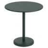 Muuto Table Ronde Linear Steel Café, 70 cm, Vert Foncé 2 Muuto Table Ronde Linear Steel Café, 70 cm, Vert Foncé -Muuto 413Muuto AK