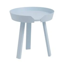 Muuto Petite Table Basse Around, Bleu Clair