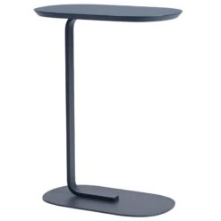 Muuto Table D’appoint Relate, H. 73,5 cm, Gris-bleu