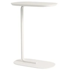Muuto Table D’appoint Relate, H. 73,5 cm, Blanc Cassé
