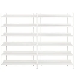 Muuto Étagère Compile, Configuration 8, Blanc
