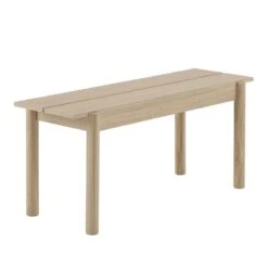 Muuto Banc Linear Wood 110 x 34 cm, Chêne