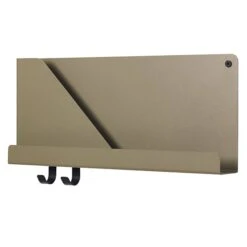 Muuto Étagère Folded, Olive, Petit Modèle