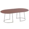 Muuto Table Basse Airy, Grand Modèle, Prune