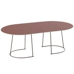 Muuto Table Basse Airy, Grand Modèle, Prune