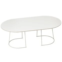 Muuto Table Basse Airy, Grand Modèle, Blanc Cassé