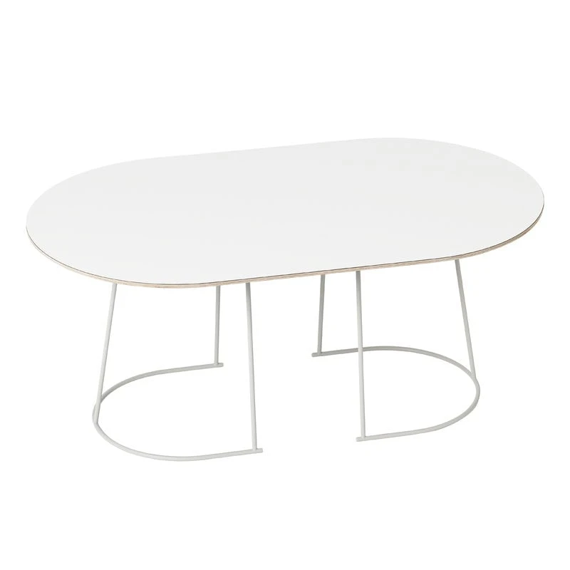 Muuto Table Basse Airy, Modèle Moyen, Blanc Cassé 3 Muuto Table Basse Airy, Modèle Moyen, Blanc Cassé