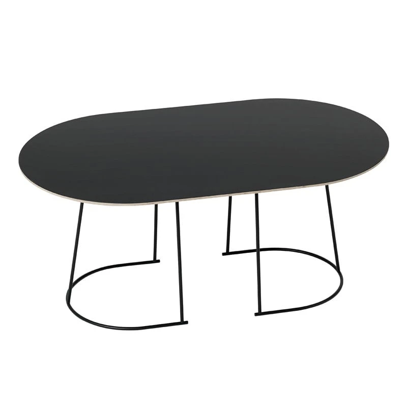 Muuto Table Basse Airy, Modèle Moyen, Noir 3 Muuto Table Basse Airy, Modèle Moyen, Noir