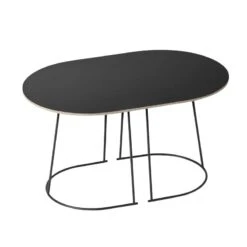 Muuto Table Basse Airy, Petit Modèle, Noir