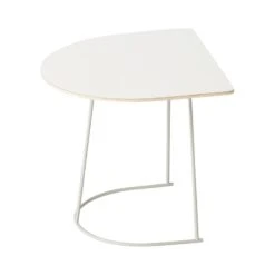 Muuto Table Basse Airy, Demi-taille, Blanc Cassé