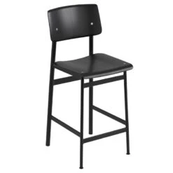 Muuto Tabouret De Bar Loft 65 cm, Noir