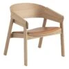Muuto Fauteuil Lounge Cover, Chêne/cuir Cognac -Muuto 80 Muuto 21 th