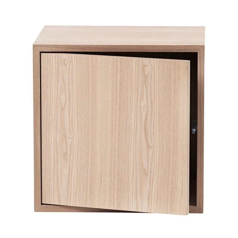Muuto Module D'étagère Avec Porte Stacked 2.0, Modèle Moyen, Chêne 3 Muuto Module D'étagère Avec Porte Stacked 2.0, Modèle Moyen, Chêne