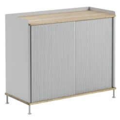 Muuto Buffet Enfold, Haut, Chêne - Gris