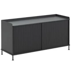 Muuto Buffet Enfold, Bas, Noir