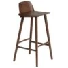 Muuto Tabouret De Bar Nerd, 75 cm, Teinté Marron Foncé -Muuto 96 Muuto 21 th