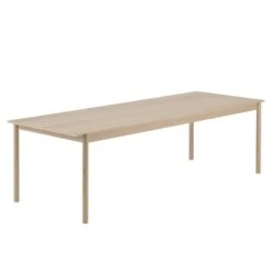 Muuto Table Linear Wood 260 x 90 cm, Chêne