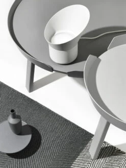 Muuto Table Basse Around, Petit Modèle, Gris -Muuto Concept image Around Up Balance Vajo
