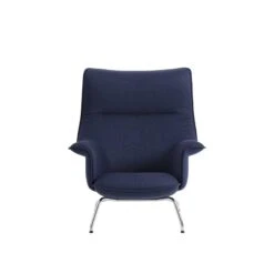 Muuto Fauteuil Doze, Balder 782 - chrome -Muuto Doze ottoman balder 782 chrome front Muuto 5000x5000 hi res