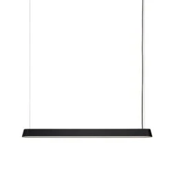 Muuto Suspension Linear, 87,2 cm, Noir