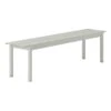 Muuto Banc Linear Steel, 170 cm, Gris -Muuto MU31221