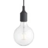 Muuto Suspension LED E27, Gris Foncé