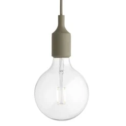 Muuto Suspension LED E27, Olive