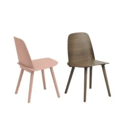 Muuto Chaise Nerd, Tan Rose 10 Muuto Chaise Nerd, Tan Rose -Muuto Nerd chair stained dark brown tan rose Muuto 5000x5000 hi res
