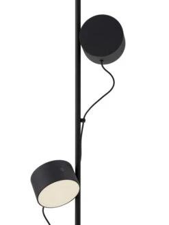 Muuto Lampadaire Post, Noir -Muuto Post floor lamp black detail Muuto 5000x6657 hi res