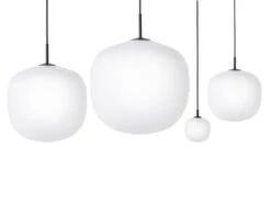 Muuto Suspension Rime 25 cm, Noir -Muuto Rime pendant lamp family black Muuto 5000x3750 hi res 1