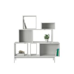 Muuto Module D'étagère Avec Fond Stacked 2.0, Grand Modèle, Gris Clair -Muuto Stacked light grey group1 wb med res