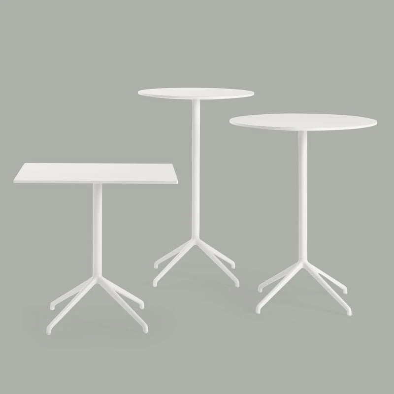 Muuto Table De Bar Still Cafe 75 cm, H. 105 cm, Blanc 4 Muuto Table De Bar Still Cafe 75 cm, H. 105 cm, Blanc – Image 2
