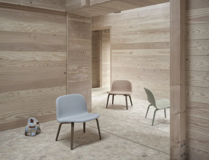 Muuto Fauteuil Lounge Visu, Chêne - Fiord 991 4 Muuto Fauteuil Lounge Visu, Chêne - Fiord 991 – Image 2